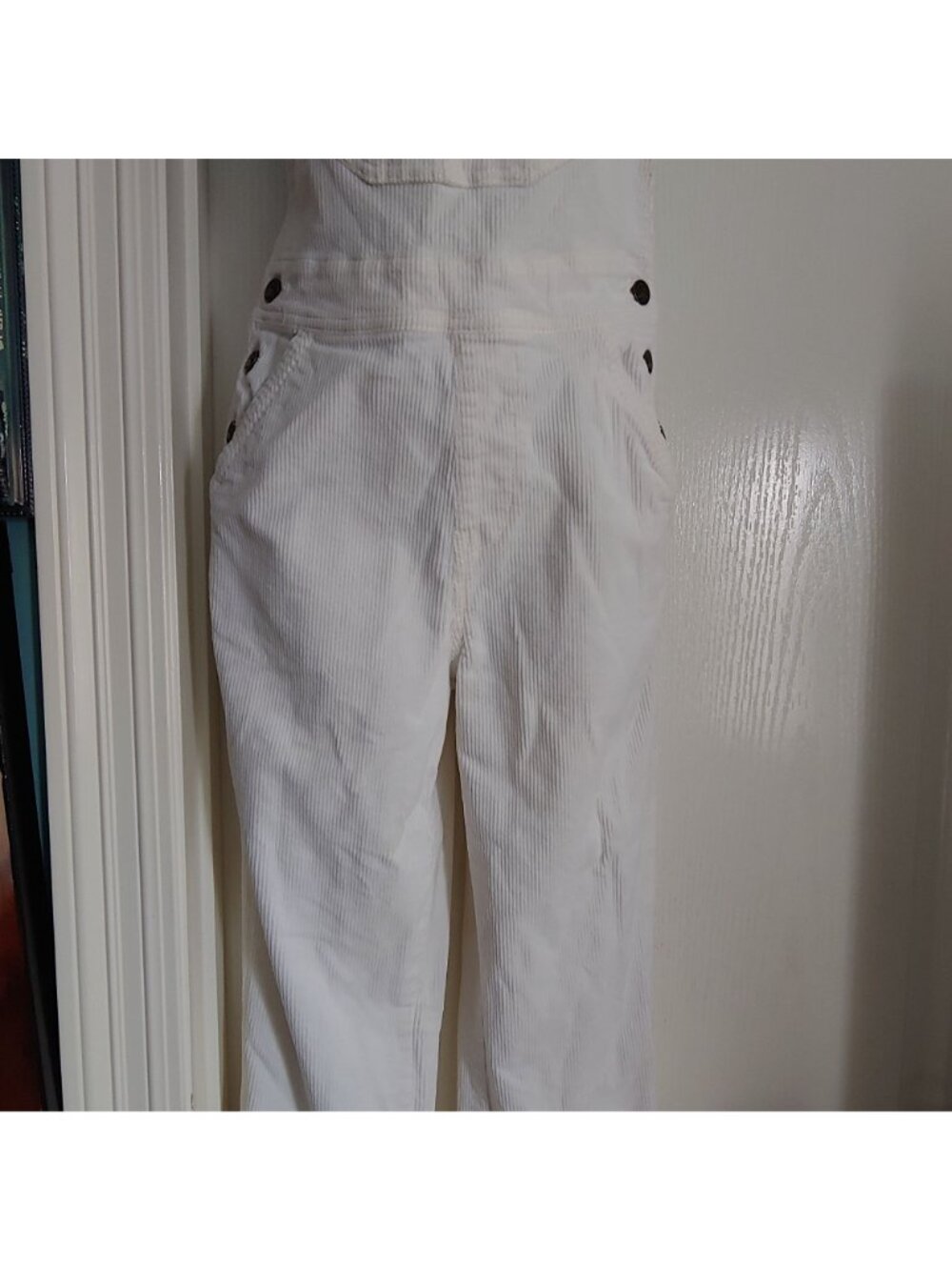 Faherty Walker Corduroy Overalls Organic Cotton Coastal Farmcore Granola Girl S - Picture 9 of 10